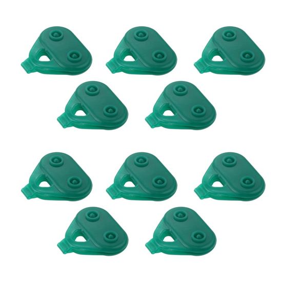 50 Clips De Fixation Pour Toile De Pare-Soleil Et Serre - Pinces Plastiques Robus 20 Mm
