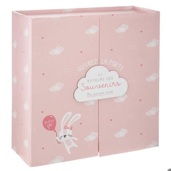 Atmosphera Livre De Naissance Bébé Vert - Album Souvenirs 24x27 Cm