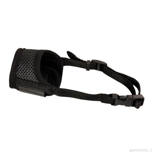 Muselière confortable pour chien kaki taille m ajustable