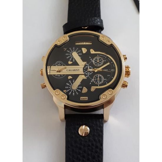 CAGARNY MONTRE 6820 pour Hommes Montre quartz bracelet