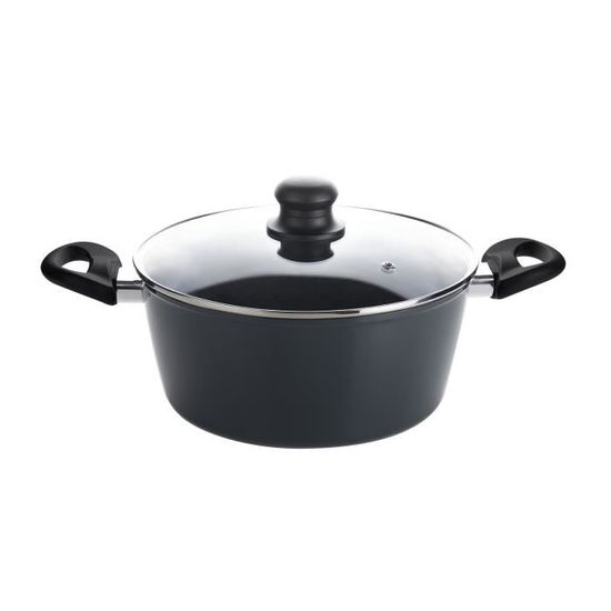 Casserole Italian design 24cm Aluminium revêtement anti