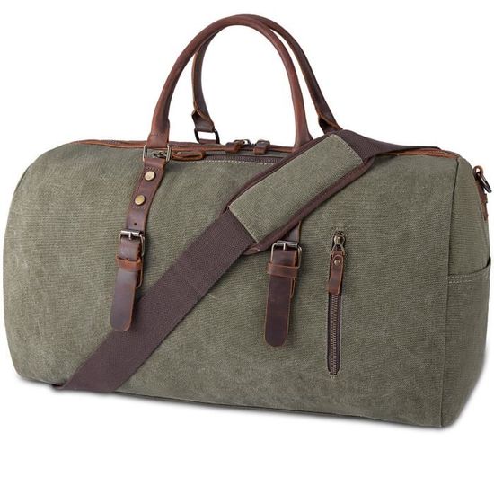 Sac weekend femme toile discount