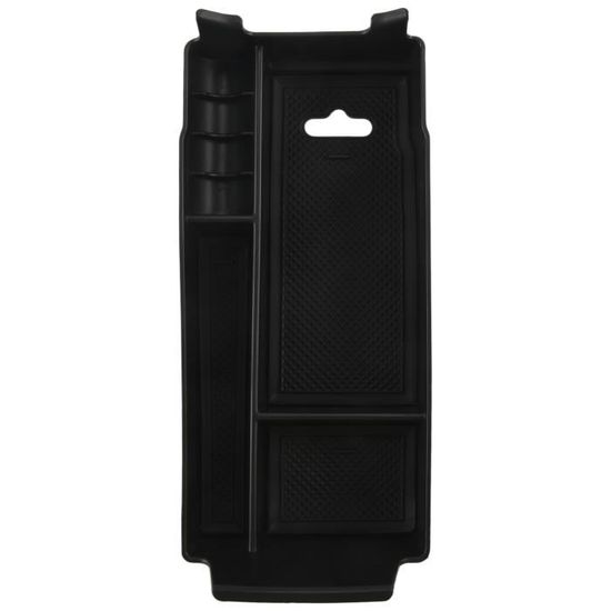Boîte Rangement Accoudoir Console Centrale Mercedes Classe A/B/CLA/GLA (2019-2021) - Noir Mat - Plastique ABS - Installation Facile