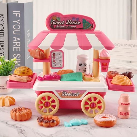 Jouet Fruits Et Légumes à Découper 27 Pièces - Pour Enfants 3 Ans+, Simulation 3D, Couteau à Clic, Plastique ABS