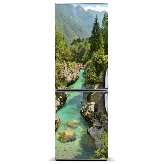 Autocollant Mural Vache Pour Frigo, Vinyle Rustique Peel & Stick, Postercom