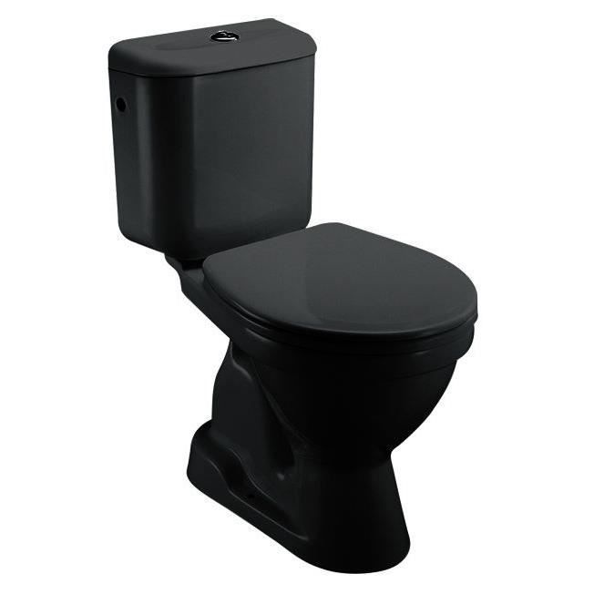 Wc Sortie Verticale Couleur Pack Wc A Poser Lyra Noir 3 6l Sortie Verticale Achat Vente