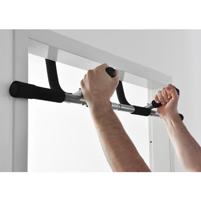 FASIKE - Barre de traction horizontale - En acier de charger 110 kg - Pour fitness