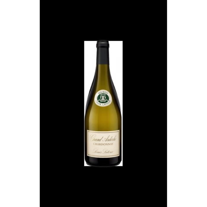 Vin, blanc, Domaine Louis Latour, cuvée Grand Ardèche chardonnay 2017 Blanc