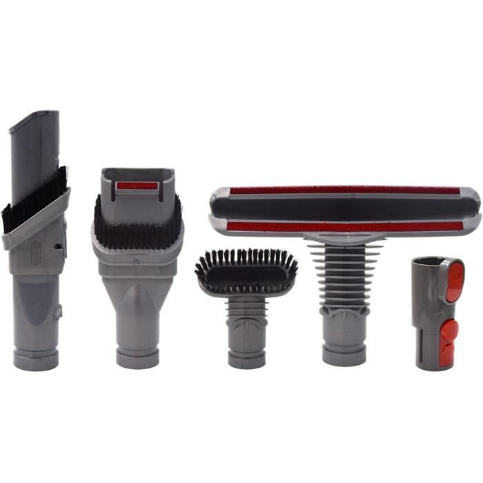 Brosse Kit Accessoires pour Dyson V8 V7 V6 V10 SV10 SV11 Aspirateur avec Adaptateur,Total Clean Pièces pour Dyson V6 DC45 DC35 DC52