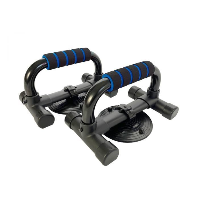Push-Up Bars pour Musculation,1 paire de pompes avec poignées en acier renforcées, adaptées au fitness à domicile, portables