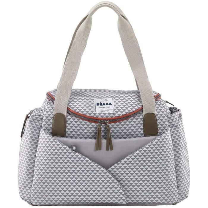 BEABA, Sac a Langer Sydney II, Modulable, Grande contenance, Rangements multiples, Grand espace a langer cocoon, Pochette rep