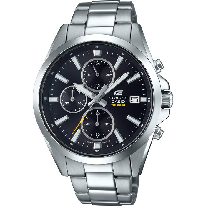 CASIO - Montre en acier inoxydable - EDIFICE - Gris