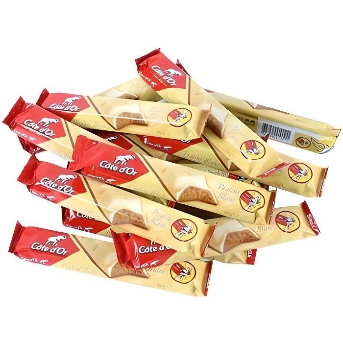 Barre Chocolat Côte d'Or Praliné Blanc