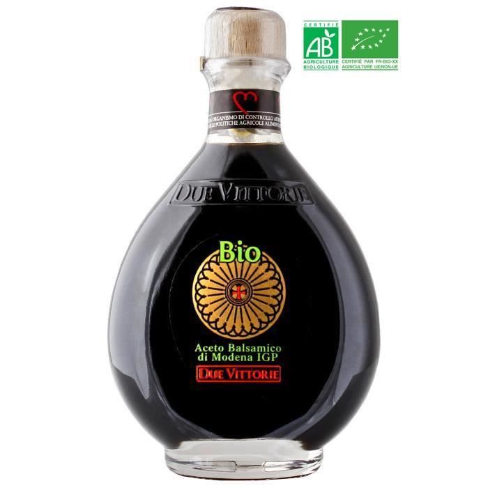 DUE VITTORIE Vinaigre Balsamique Bio 250ml