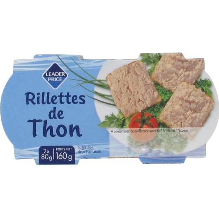 Rillettes de thon - 160g