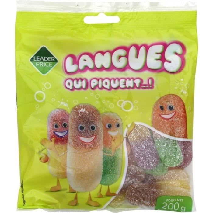 Confiserie gélifiée aromatisée 200g Leader Price