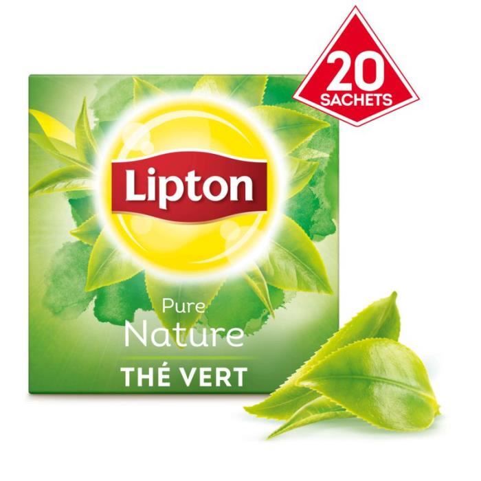 Thé vert nature 20 sachets 30g