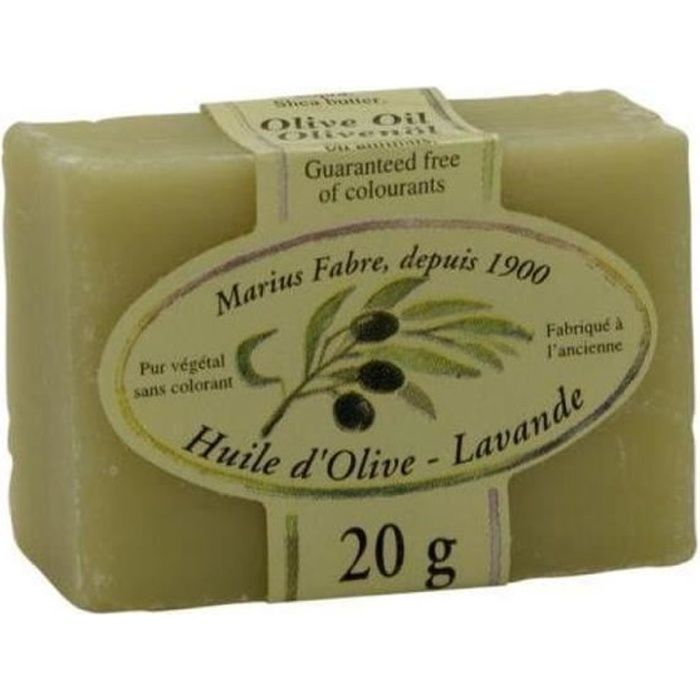 Mini savonnette à l'huile d'olive 20 g Lavande - Marius Fabre Multicolore