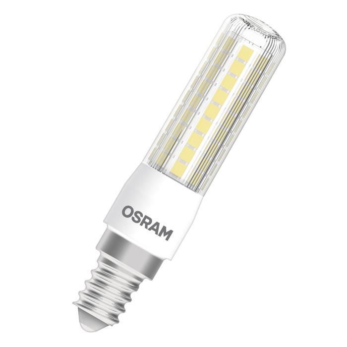 OSRAM LED SPECIAL T SLIM DIM / Lampe LED: E14, Gradable, 7 W, 60 W remplacement pour, clair, Blanc chaud, 2700 K