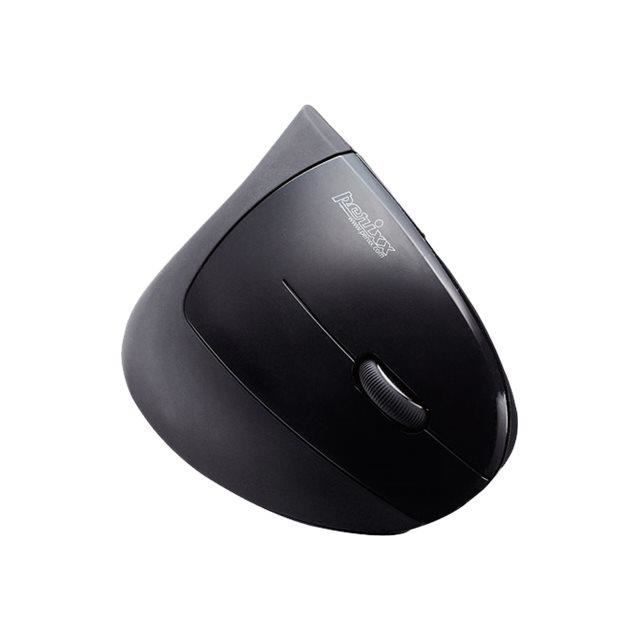 Perixx PERIMICE-513N, Souris ergonomique verticale filaire - PPP 1000/1600 - Noir - Recommande avec TMS utilisateur
