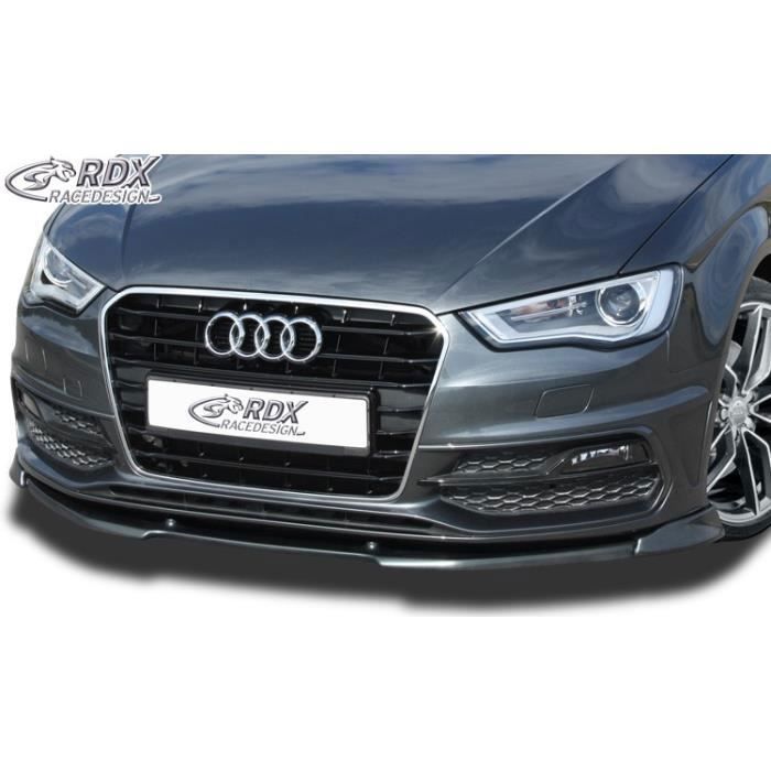 Spoiler avant RDX VARIO-X AUDI A3 8V, 8VA Sportback, Sedan 8VS, 8V7 convertible (S-Line- - S3 PARE-CHOC)