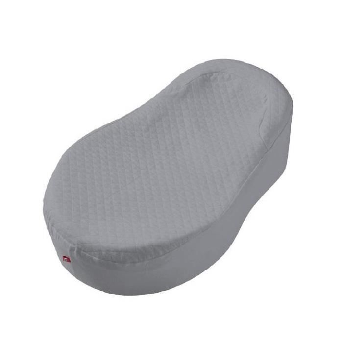 RED CASTLE Drap housse Cocoonababy en fleur de coton Gris