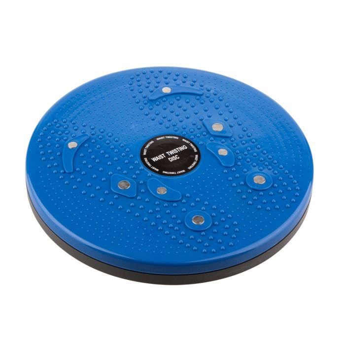 TRIXES Disque Bleu pour Fitness Exercices de Torsion de Taille et de Hanches