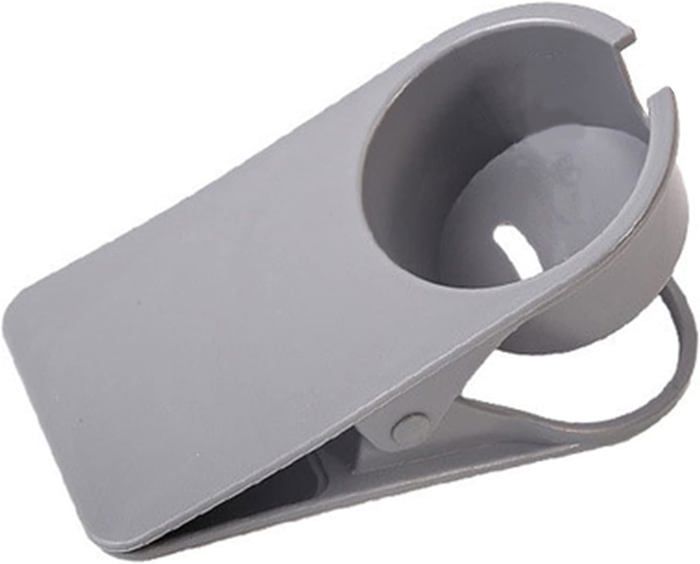 TableCoaster - Porte-Gobelet Ultime Pour Table Avec Base Micro-Ventouse (Blanc Glacier)