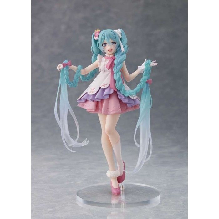 Figurine Hatsune Miku - Hatsune Miku Wonderland Rapunzel Ver. 18cm