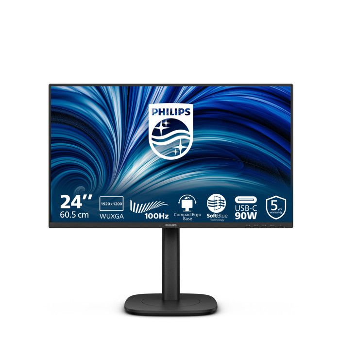 Philips Monitor 24B2U3301D/00 24.1 WUXGA IPS 1920x1200 100Hz Nero