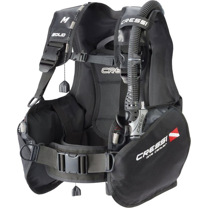 Gilet stabilisateur - Cressi - Solid Dive Center Edition - Noir - XS - Légère Gilet stabilisateur - Cressi - Solid Dive Center Edition - Noir - XS - Légère
