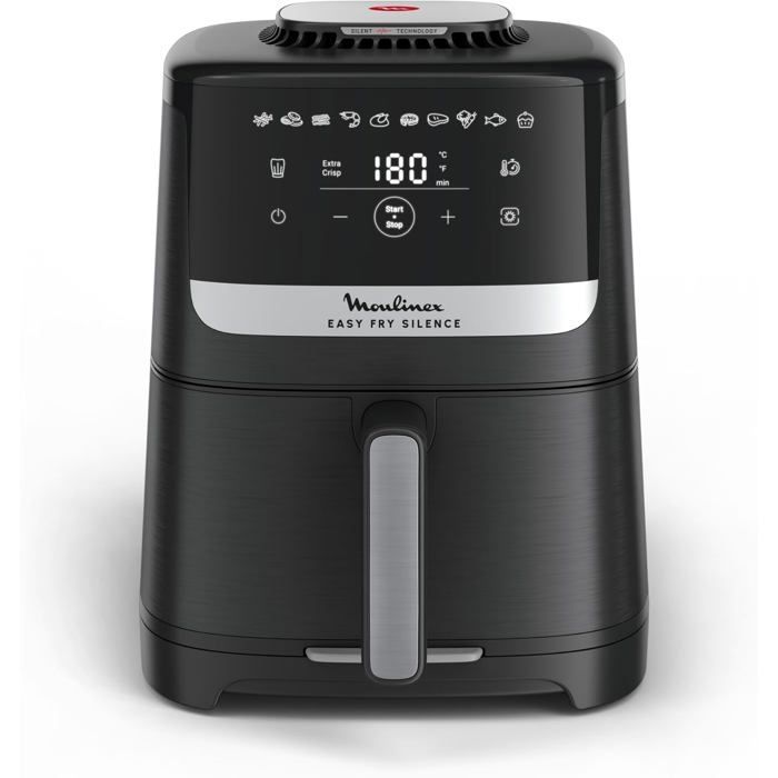 Friteuse à air - Moulinex Easy Fry Silence - 5 L - 1400 W - Technologie Silent