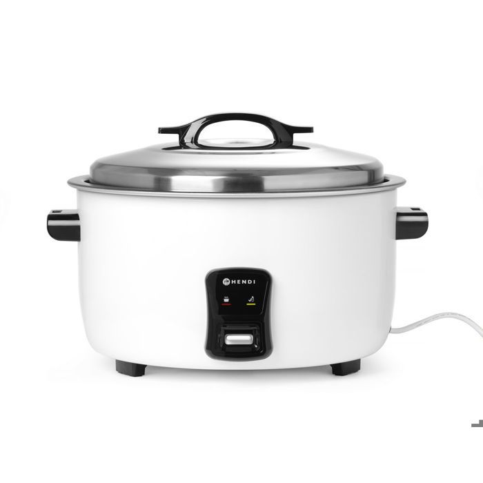 Cuiseur à riz Kitchen Line - Hendi - Gris - l380- L1- P420- h240- Aluminium