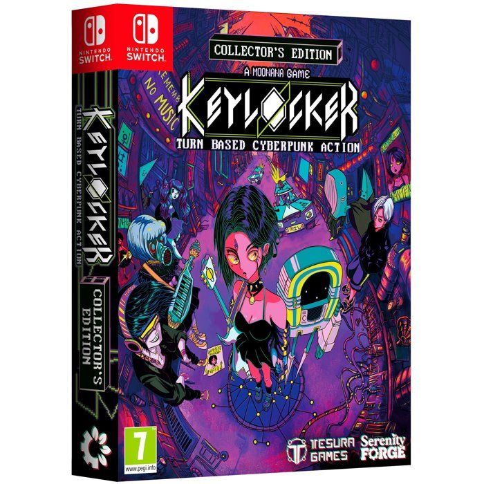 Keylocker Turn Based Cyberpunk Action Collector' Edition Nintendo Switch - vue 10