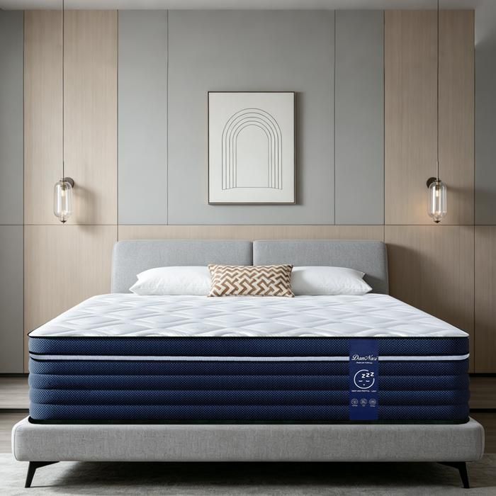 Matelas Mousse Mémoire de Forme 140x200 cm Épais 28 cm Sommeil Profond et Silencieux Très Respirant Mi-ferme Soutien Optimal