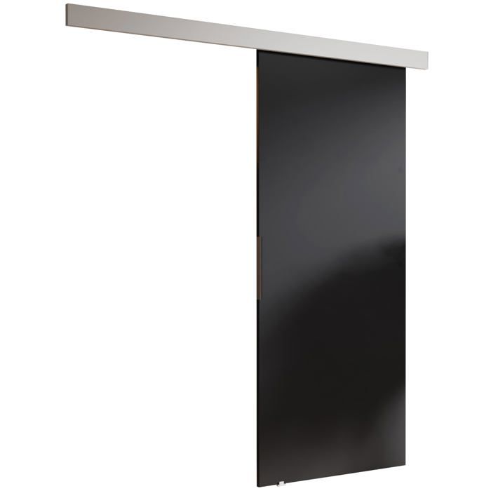 KIER FURNITURE Porte Coulissante Intérieur avec Rail MALIBU - 106x205 cm - Porte Intérieure Chambre - Graphite