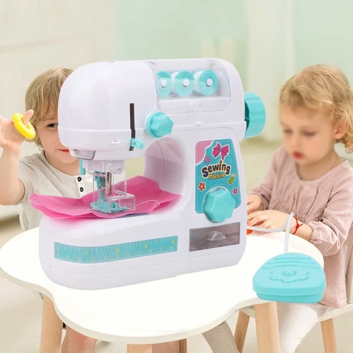Machine à Coudre Pour Enfants – Jouet éducatif Taille Moyenne, ABS, Simulation Créative, 4 Piles AA, Dès 3 Ans, Cadeau Fille