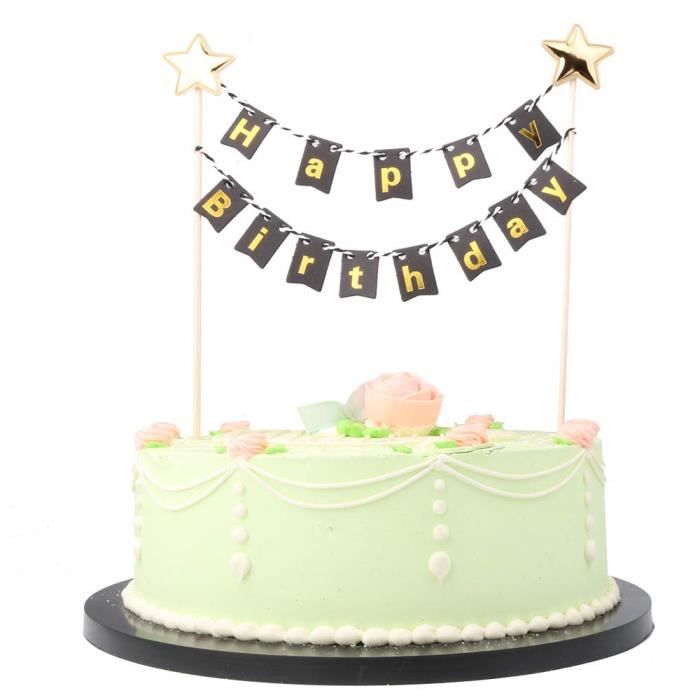 Lveud Star D Or Et Noir Mini Joyeux Anniversaire Gateau Topper Fournitures De Decoration De Gateau Banniere Parti Gfzuf Achat Vente Banderole Banniere Cdiscount Lveud Star D Or Et Noir Mini Joyeux Anniversaire Gateau Topper Fournitures De Decoration De Gateau Banniere Parti Gfzuf Achat Vente Banderole Banniere Cdiscount