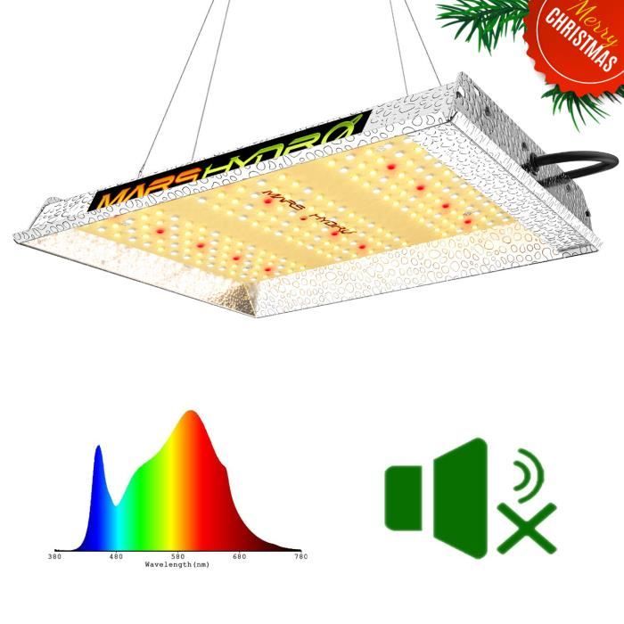 Mars Hydro Ts 600w Led Donne Les Lumieres Avec Spectre Plet Pour Les Plantes D Interieur Hydroponique Utilise Pour Veg Et Fleur Cdiscount Jardin