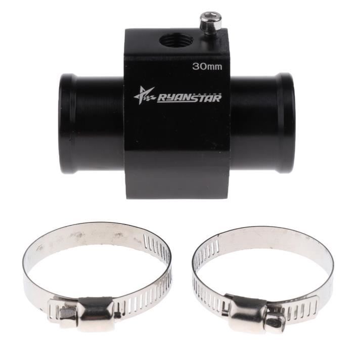 Sonde De Température Pour Tuyau D'Eau Moteur - Adaptateur Alliage Aluminium 32mm | Qiilu