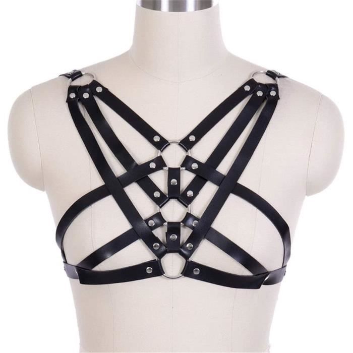Harnais De Poitrine En Cuir Bondage Pour Homme - Fétiche, Neuf Avec étiquettes