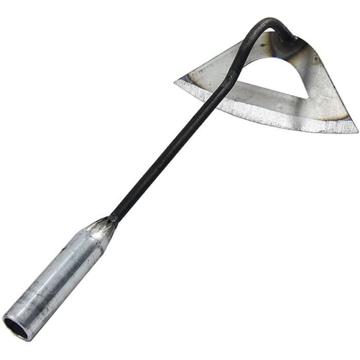 Binette De Jardin En Acier - Outil Manuel Pour Désherber Et Aérer La Terre, Tête Robuste, Taille Environ 15 Cm - 3