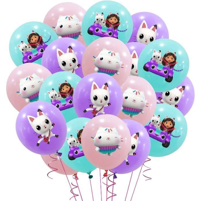 Ballon Gabby Chat, 30 Pcs Ballon Anniversaire Gabby Chat, Gabby Ballon  Helium, Decoration Anniversaire Theme Gabby[H2703] - Cdiscount Maison