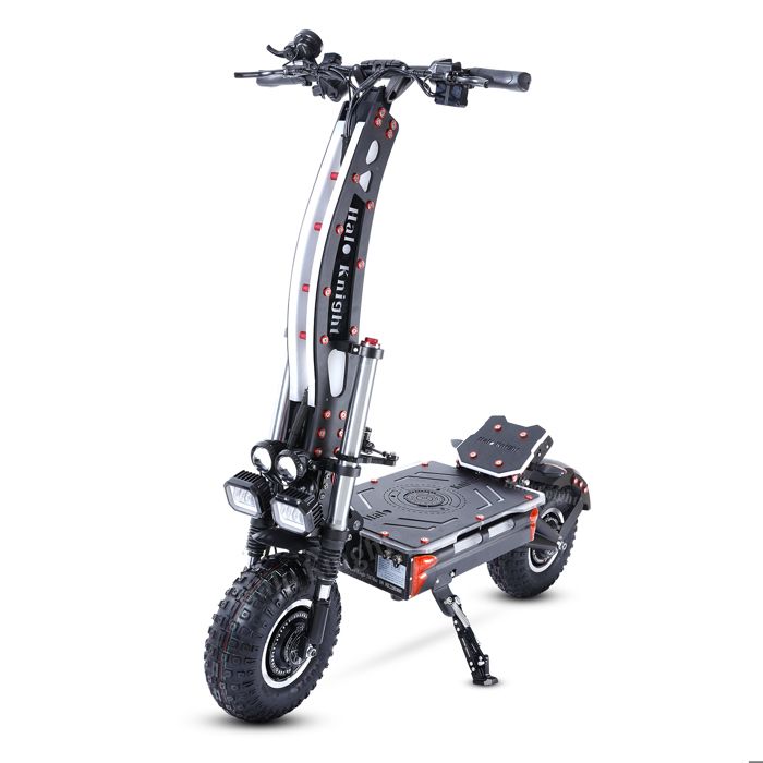 Vélo électrique tout-terrain KELKART GN88 Dual Moteur 2000W 22AH - Noir