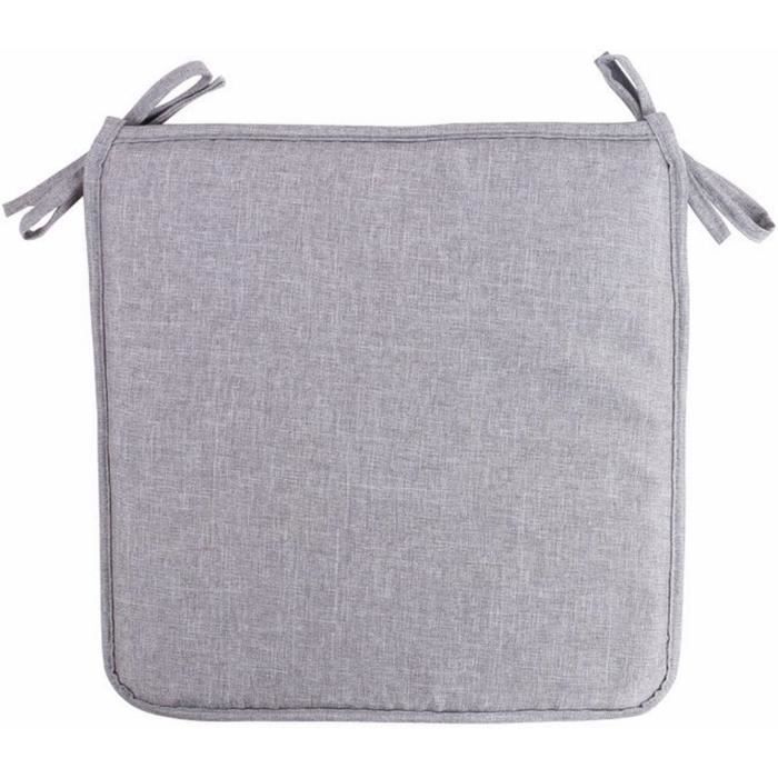 Coussin Pour Banc De Jardin 60x55 Cm Brun - Assise Et Dossier Confortables Pour Extérieur
