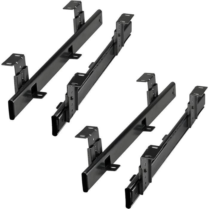 Guide Estensibile Tastiera Sottopiano JUNKER - Regolabile, Portata 30kg, Nero - Foto 5