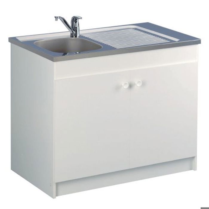 meuble sous évier - aquarine - liberty 800x600 - blanc - contemporain - design