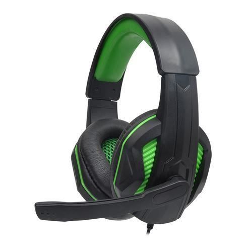 Alpha Omega Players Micro Casque Gaming Rapace C19 Vert 3700031727316 Prix Pas Cher Cdiscount