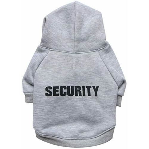 Pull Sweat Gris Taille S Molletonné Chaud pour Chien ou Chat Vêtement Confort