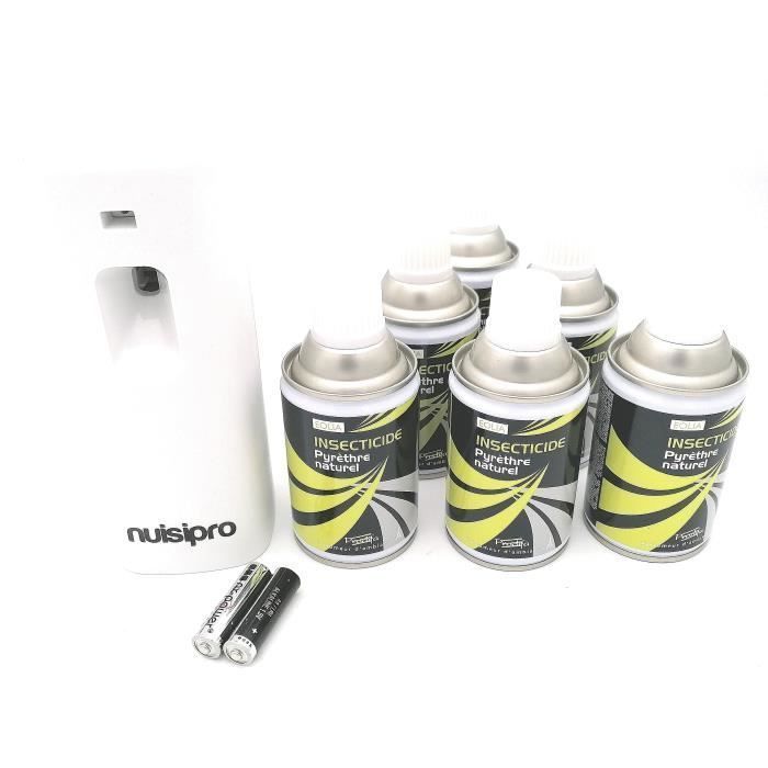 NUISIPRO - Diffuseur Anti Mouches Anti moustiques & 6 Recharges Puissantes